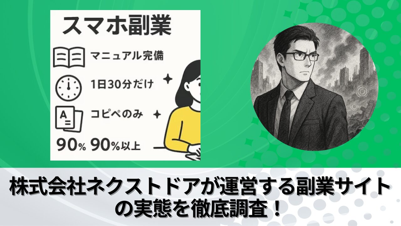 株式会社ネクストドア｜中村里江が運営する"MUC(武島麻里)"の衝撃の実態とは？稼げない？副業詐欺？徹底的に調査しました。